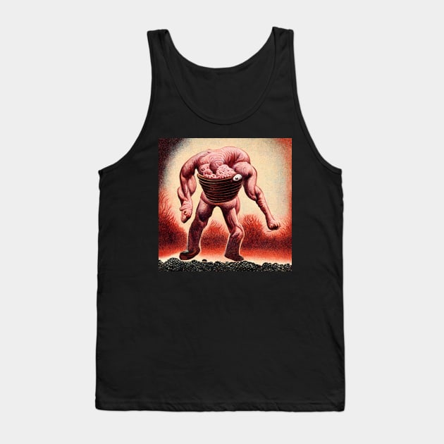 Meat Man Tank Top by PhilFTW